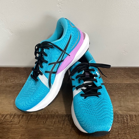 Asics Shoes - ASICS Women's Gel-Cumulus 24 EKIDEN Running Shoes. Sz 7.5.Aquarium/Black